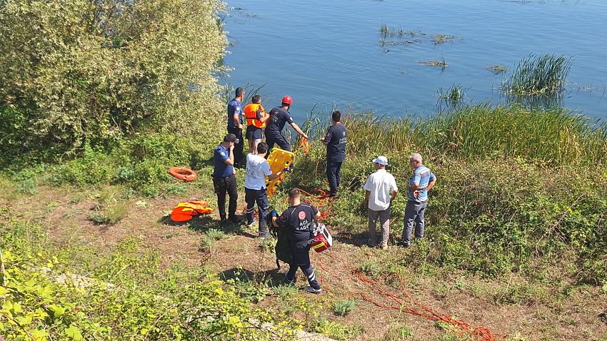 Bafra'da Nehirde ölü bulunan kişinin kimliği belli oldu 