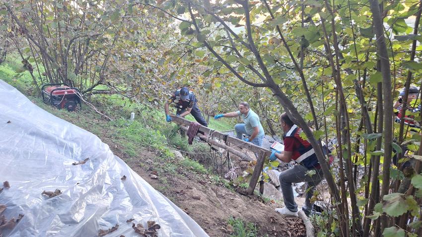 Bafra'da kaçak kazıda 1 kişi öldü, 1 kişi yaralandı 