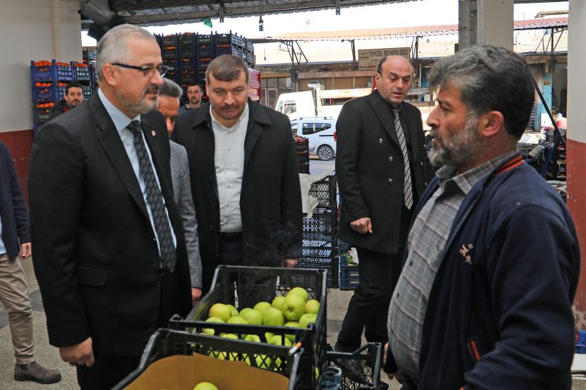 Başkan Hamit Kılıç'a ilgi büyük