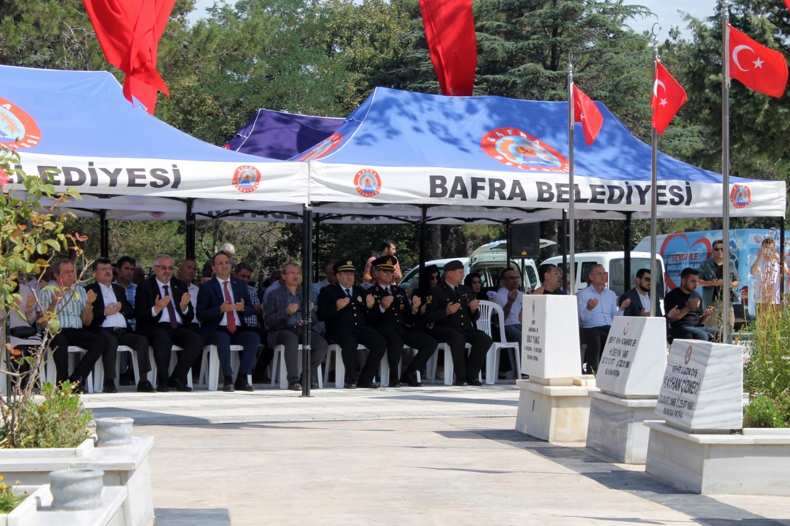 Bafra'da 15 Temmuz Demokrasi ve Milli Birlik Günü'nde anma programı 