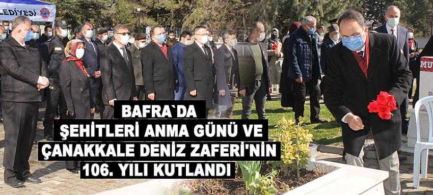 Bafra Çanakkale Zaferi Kutlandı 