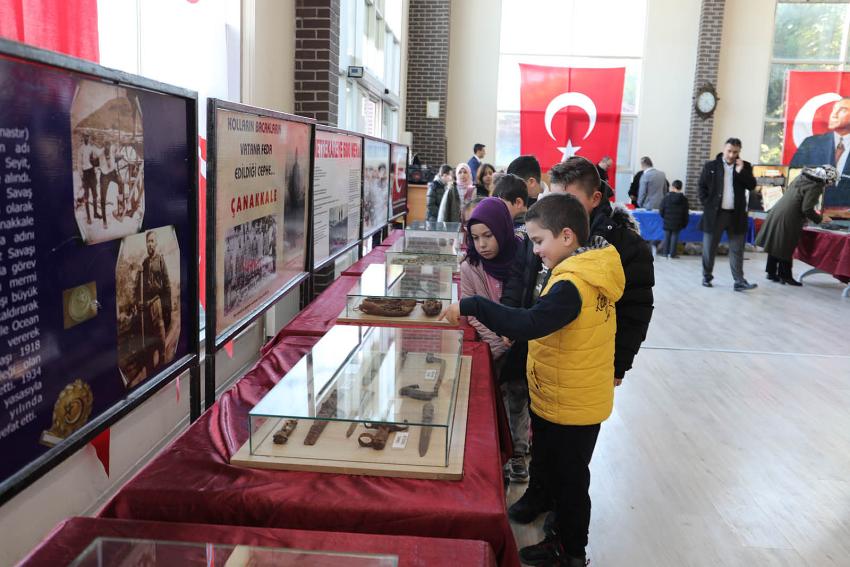 Gezici Çanakkale Müzesi Öğrencilerden Yoğun İlgi Gördü