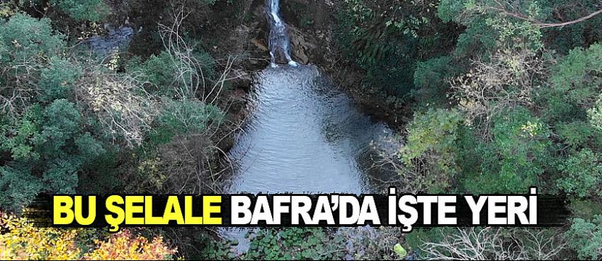 Bafra Akalan Aparı Şelaleleri büyülüyor 