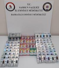 Bafra'da Kaçakçılık operasyonunda 2 şüpheli yakalandı 