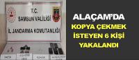 Alaçam'da ehliyet sınavında kopya çekmeye çalışan 6 kişi yakalandı