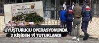 Bafra'da uyuşturucu operasyonunda 2 kişiden 1'i tutuklandı