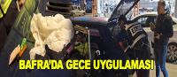 Bafra'da gece güven huzur uygulaması