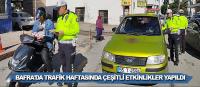 Bafra'da trafik haftasında çeşitli etkinlikler yapıldı