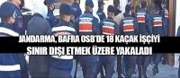 Bafra OSB'de yabancı uyruklu kaçak işçi operasyonu