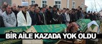 Yakakent'te kazada 5 kişilik aile yok oldu