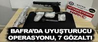 Samsun'da 4 ilçede operasyon 7 gözaltı