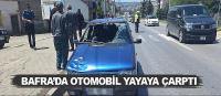 Bafra'da otomobil yaya çarptı