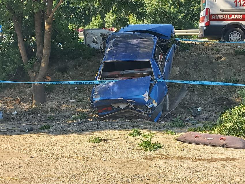 Alaçam'da ölümlü kazada sürücü tutuklandı