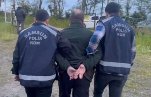 Samsun’da aranan hükümlü bağ evinde yakalandı