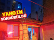 Bafra’da mahallede yangın paniği