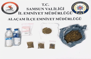 Alaçam’da uyuşturucu ticareti!