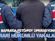 Bafra'da FETÖ Firarisi Eski Polis Yakalandı