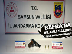 Bafra’da silahlı saldırı, kümes hayvanı kavgası!