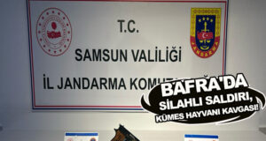 Bafra’da silahlı saldırı, kümes hayvanı kavgası!