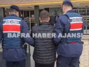 Bafra Jandarması Firari Hırsızı Yakaladı!