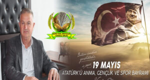 Toker’den 19 Mayıs Mesajı Tarım ve Gençlik Geleceğimiz