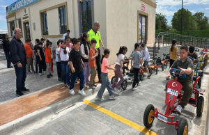 Bafra Çocuk Trafik Eğitim Parkı Kapılarını Açtı