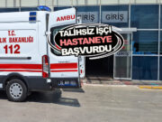 Bafra’da İş Kazası, genç bayan yaralandı