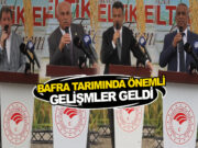 Çeltik Diyarı Bafra’da Geleceğe Yönelik açıklamalar