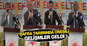 Çeltik Diyarı Bafra’da Geleceğe Yönelik açıklamalar