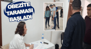Bafra’da obezite taraması başladı