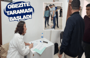 Bafra’da obezite taraması başladı