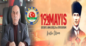 Bafra Ziraat Odası Başkanı Tosuner’den 19 Mayıs Bayram Mesajı