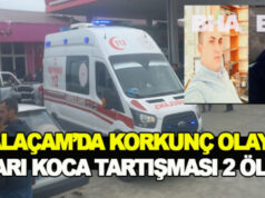 Alaçam'da koca eşini öldürüp intihar etti