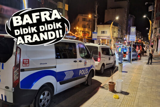 Bafra trafik ve asayiş yönünden kapsamlı denetim geçirdi