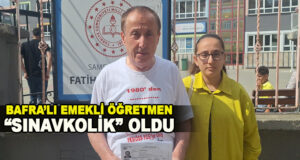 Bafra’da Topçuoğlu’ndan 44. Üniversite Sınavı Heyecanı