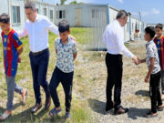 Bafra Kaymakamı Tarım İşçilerini Ziyaret Etti