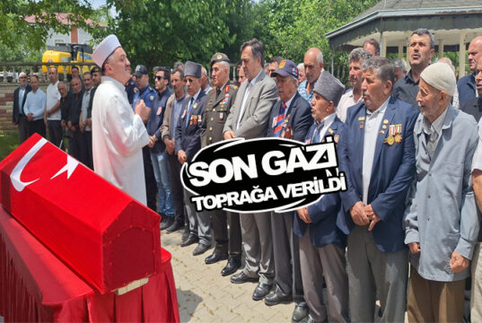 Bafra’da Kore Gazisi askeri törenle uğurlandı
