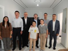 Vali Tavlı, Bafralı 15 Temmuz Gazisini Ziyaret etti