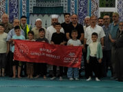 Bafra’da Aileler ve Çocuklar Sabah Namazında Buluştu