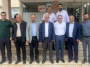 Bafra Ziraat Odası, Kaymakam Şimşek’i ziyaret etti