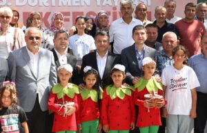Alaçam’da 3. Dürtmen Yaylası Çilek Festivali düzenlendi
