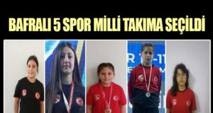 Bafralı 5 Sporcu Milli Takım Kampına Çağrıldı