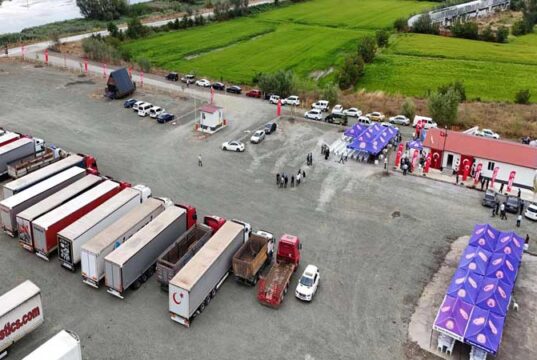 Bafra’da Modern Kamyon ve Tır Garajı törenle açıldı