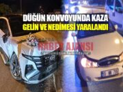 Bafra’da Düğün Konvoyu Kazası: Gelin ve Nedimesi Yaralandı