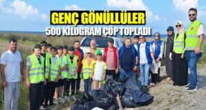 Bafra Kızılırmak Deltası’nda çevre temizliği yapıldı