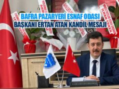 Pazar Esnafı Başkanı Atan’dan Kandil Mesajı