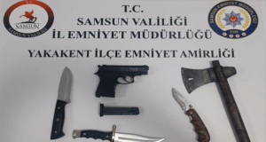 Yakakent’te Tarihi Eser Balta Ele Geçirildi