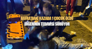 Bafra’da Kazada, Otomobilin Çarptığı Çocuk Öldü