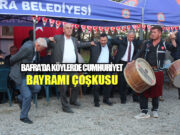 Bafra Köylerinde Cumhuriyet Bayramı Çoşkusu