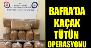Bafra’da kaçakçılık operasyonunda 60 kilo tütün ele geçirildi